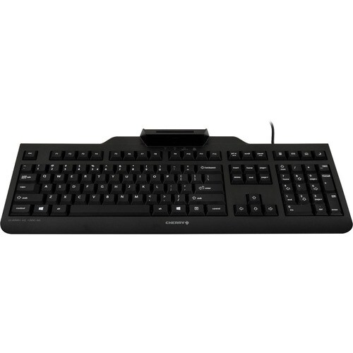CHERRY KC 1000 SC Keyboard - Cable Connectivity - USB Interface - Czech - Black