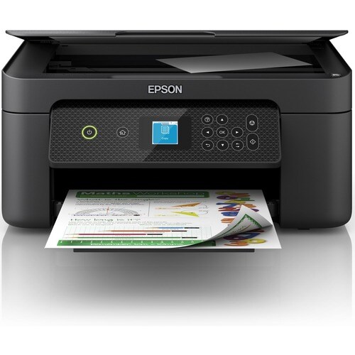 Epson Expression Home XP-3200 Wireless Inkjet Multifunction Printer - Colour - Black - Copier/Printer/Scanner - 33 ppm Mon