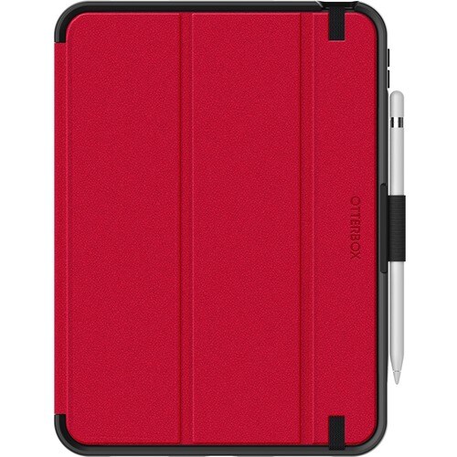 OtterBox Symmetry Series Folio Carrying Case (Folio) iPad (10th Generation) Tablet - Ruby Sky (Red) - Drop Resistant, Anti