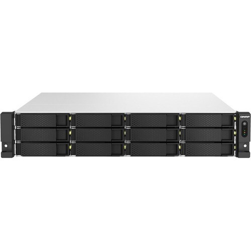 QNAP TS-h1887XU-RP-E2336-32G 18 x Gesamtzahl Einschübe SAN/NAS-Speichersystem - 5 GB Gr�ße Flash-Speicher - Intel Xeon E-2