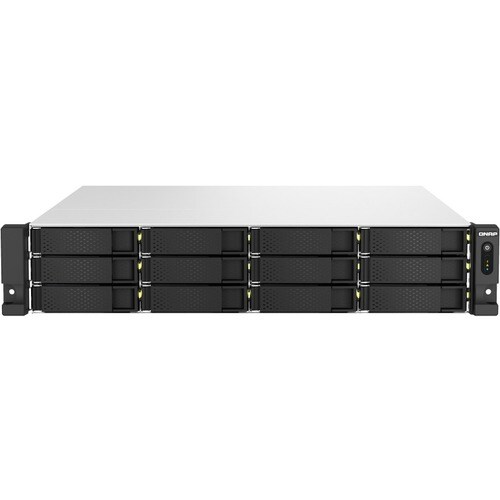 QNAP TS-h1887XU-RP-E2334-16G 18 x Total de compartimentos Sistema de armazenamento SAN/NAS - 5 GB Flash Memory Capacity Xe