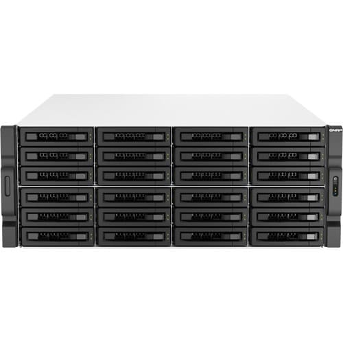 Système de stockage SAN/NAS QNAP TS-h3087XU-RP-E2378-64G - 30 x Total de compartiments - 5 Go Flash Memory Capacity Xeon O