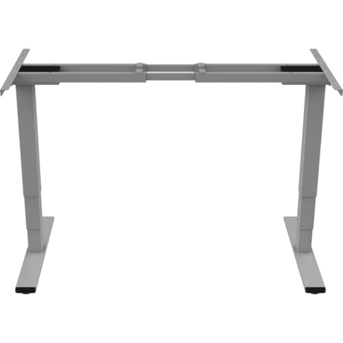 Digitus Elektrisch höhenverstellbares Tischgestell, Dual-Motor, 3-Stufen, Grau. Höchstgewichtskapazität: 100 kg, Höhenanpa