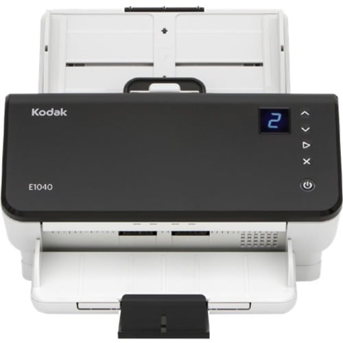 Kodak Alaris E1040 Sheetfed Scanner - 600 dpi Optical - 24-bit Color - 40 ppm (Mono) - 40 ppm (Color) - Duplex Scanning - USB