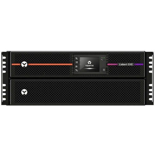 Vertiv Liebert Double Conversion Online UPS - 6 kVA/6 kW - 4U Rack-mountable - 3 Hour Recharge - 5.50 Minute Stand-by - 28