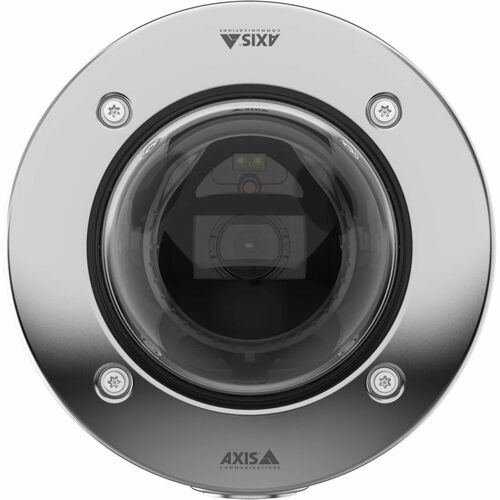 AXIS P3268-SLVE 8 Megapixel Outdoor 4K Network Camera - Colour - Dome - TAA Compliant - 40 m Infrared Night Vision - H.264