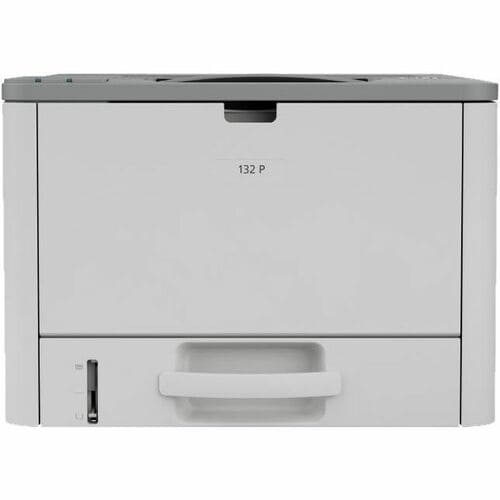 Ricoh 132 p Desktop Wired Laser Printer - Monochrome - 34 ppm Mono - 1200 x 1200 dpi Print - 300 Sheets Input - Ethernet -