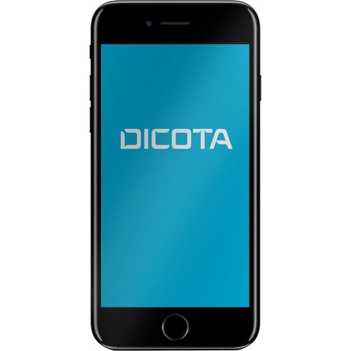 Dicota Secret Silicone, Polyethylene Terephthalate (PET) Privacy Screen Protector - For LCD iPhone - Scratch Resistant