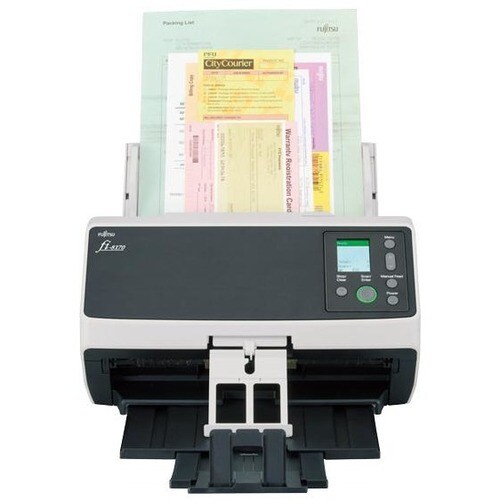 Fujitsu ImageScanner fi-8170 ADF/Manual Feed Scanner - 600 dpi Optical - 24-bit Color - 8-bit Grayscale - 70 ppm (Mono) - 