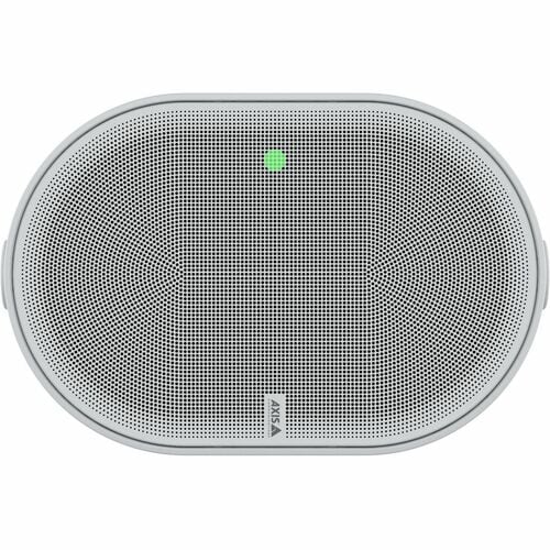 AXIS C1111-E Speaker System - 7 W RMS - White - Ceiling Mountable, Pole-mountable, Wall Mountable - 120 Hz to 20 kHz