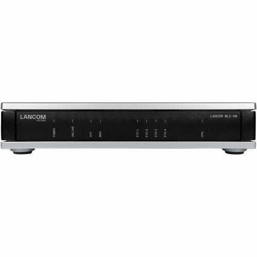 Lancom WLC-60 Dualband Wi-Fi 4 Drahtloser LAN-Controller - Innen/Außen - 2,40 GHz, 5 GHz - 5 x Netzwerk (RJ-45) - Gigabit-