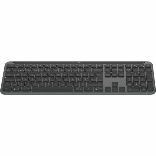 Logitech Signature Slim K950 Keyboard - Full-size - Wireless Connectivity - USB Type A Interface - Danish, Norwegian, Swed
