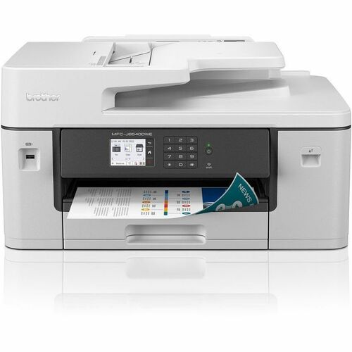 Stampante multifunzione a getto di inchiostro Brother MFC-J6540DWE Con filo e senza fili - Colore - Fotocopiatrice/Fax/Sta