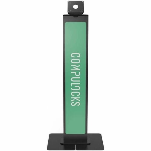 Compulocks Brandable VESA Floor Stand for Screens Up to 32 Inches - Black - Brandable VESA Floor Stand for Screens Up to 3