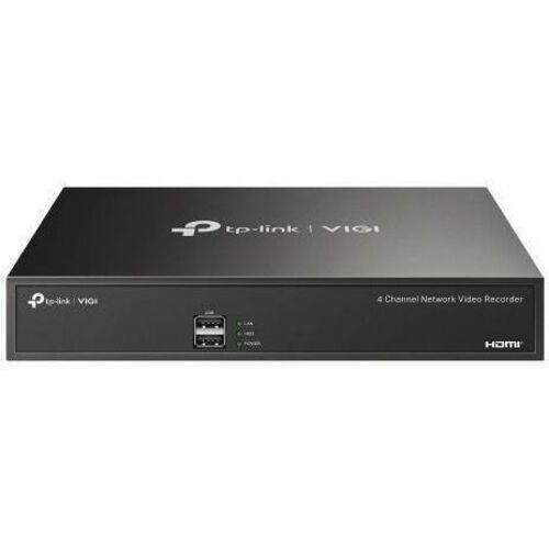 VIGI NVR1004H 4 Channel Wired Video Surveillance Station - Network Video Recorder - HDMI - 4K Recording