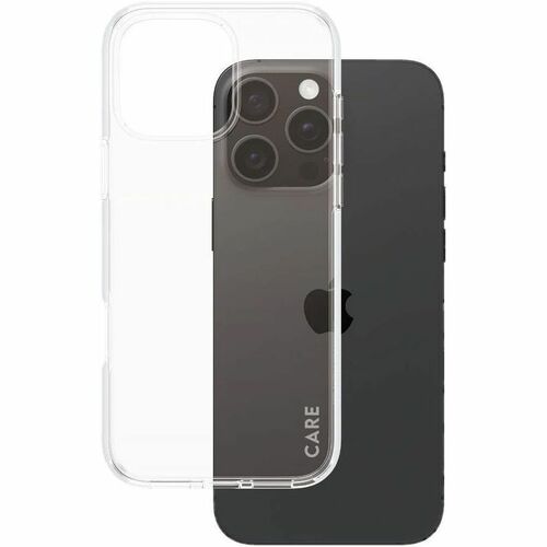 CARE Urban Combat Case for Apple iPhone 16 Pro Max Smartphone - Transparent - Drop Resistant, Scratch Resistant, Shock Res