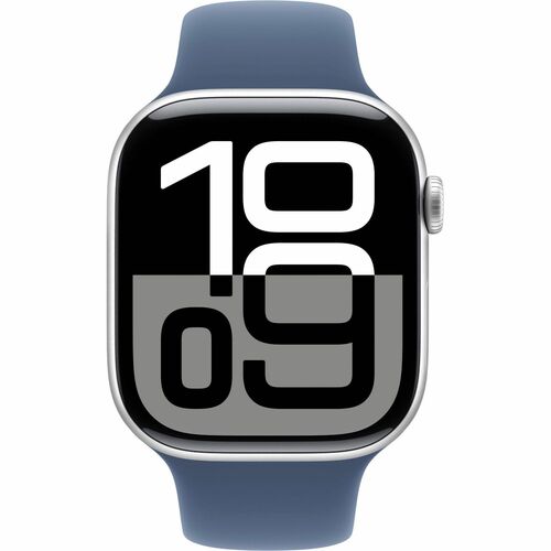 WATCH SERIES 10 GPS+CELL 46MMSLVR ALUM  DENIM SPORT M/L MULTI 6