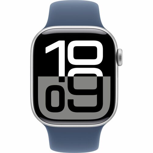 WATCH SERIES 10 GPS+CELL 42MMSILVER ALUM DENIM SPRT M/L MULTI 6
