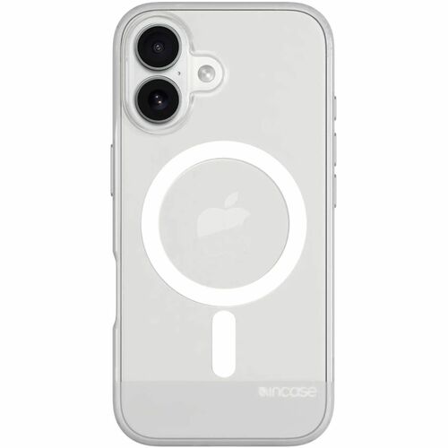 Incase Case for Apple iPhone 16 Smartphone - Frosted texture - Clear - Drop Resistant, Bacterial Resistant - Polycarbonate