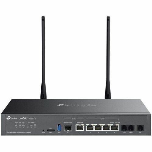 Omada DR3220v-4G 2 SIM DSL, VDSL2, ADSL2+, ADSL2, ADSL Drahtlos Router - 4G+ - LTE 2100, LTE 1800, LTE 850, LTE 2600, LTE 