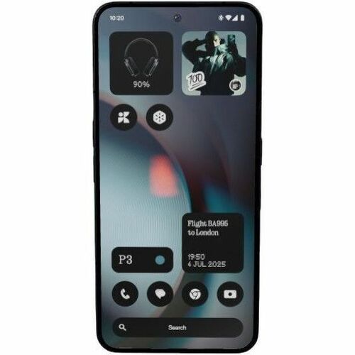 Nothing Phone 3 512 GB Smartphone - 16.9 cm (6.7") AMOLED HDR10+ - Octa-core (Cortex X4Single-core (1 Core) 3.21 GHz + Cor
