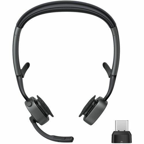 Shokz OpenMeet2 Sem fios Headset Estéreo Fone de ouvido - Binaural - Open - 3000 cm - Bluetooth - Cancelamento de ruído Mi