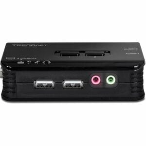 TRENDnet TK-209K KVM Switchbox - 2 Computer(s) - QXGA, SVGA, VGA - 2048 x 1536 - 2 x USB
