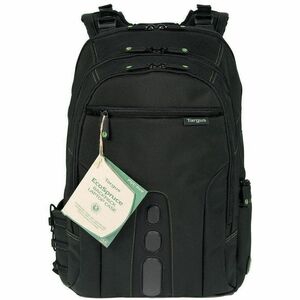 Targus EcoSpruce TBB013EU Carrying Case (Backpack) for 39.6 cm (15.6") Notebook, Business Card - Black - Water Resistant B