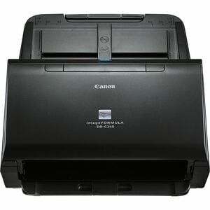 Canon imageFORMULA DR-C240 Sheetfed Scanner - 200 dpi Optical - 24-bit Color - 8-bit Grayscale - 45 ppm (Mono) - 45 ppm (C