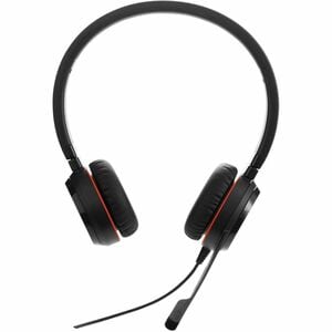 Casque Jabra EVOLVE 30 II UC Stereo - Filaire - Design Sur tête - Stéréo - Couleur Noir - Binaural - Supra-aural - Anti-br