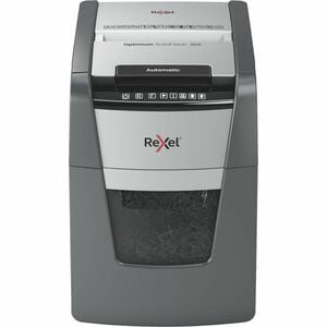 ACCO Optimum AutoFeed+ 90X Paper Shredder - Continuous Shredder - Cross Cut - 99 Per Pass - for shredding Paper - 4 mm x 2