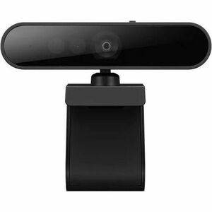 Lenovo Video Conferencing Camera - Black - USB Type C - 1 / Each - 1920 x 1080 Video - 95° Angle - Tripod Mount, Clip - Mi