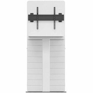 HAGOR CON-Line Konferenztisch - Weiß Top - Schwarz Basis - 1812 mm Höhe x 800 mm Breite x 1380 mm Tiefe - Konferenz, Bespr