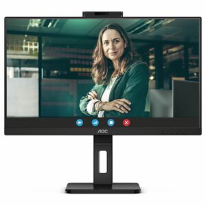AOC Q27P3QW 27" Aula Webcam WQHD Monitor LED - 16:9 - preto texturizado - 68,6 cm (27") Viewable - Tecnologia IPS (In-plan