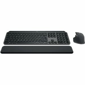 Logitech MX Keys S Combo Keyboard & Mouse - Danish, Norwegian, Swedish, Finnish - USB Membrane/Scissor Wireless Bluetooth 