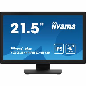 LCD Ecrans à affichages dynamiques iiyama ProLite T2234MSC-B1S 546,10 mm Full HD - Tecnologie IPA (In-Plane Switching) - É