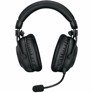 Logitech G LIGHTSPEED 有线/无线 入耳式, 头戴式 立体声 游戏用头戴式耳机 - 黑 - 双声道 - 头戴护耳式 - 3000 cm - 蓝牙 - 38 欧姆 - 20 Hz 到 20 kHz - 心形麦克风, 单向, 驻