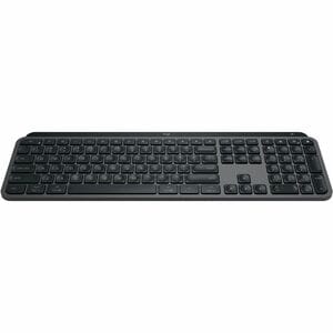 Logitech MX Keys S 键盘 - 实际大小 - 无线 连接 - C型 USB 接口 - 英文 - 灰 - 膜/剪刀 按键开关 - 蓝牙 - 10 m - 108 Key(s) - Windows 10, Windows 11, m
