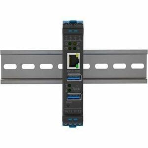 SEH INU-100 Device Server - Verdrilltes x Netzwerk (RJ-45) - 2 x USB - 10/100/1000Base-T, 100Base-TX - Gigabit-Ethernet - 