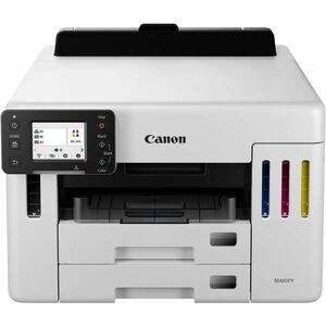 Canon MAXIFY GX5550 Desktop Wireless Inkjet Printer - Colour - 600 x 1200 dpi Print - Automatic Duplex Print - 600 Sheets 