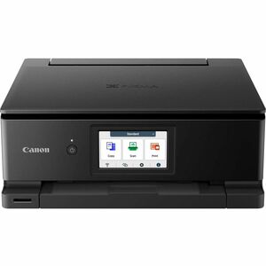 Canon PIXMA TS8750 Wired & Wireless Inkjet Multifunction Printer - Colour - Black - Cloud/Copier/Printer/Scanner - 4800 x 