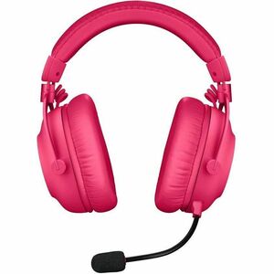 Logitech G LIGHTSPEED Wired/Wireless On-ear, Over-the-head Stereo Gaming Headset - Pink - Binaural - Ear-cup - 3000 cm - B