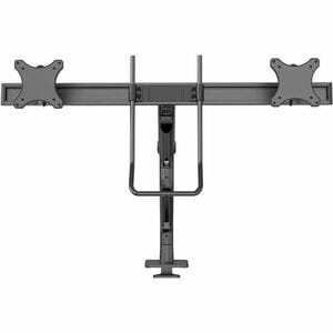 Neomounts NEXT One Mounting Arm for Monitor, Display - Black - Height Adjustable - 2 Display(s) Supported - 43.2 cm to 68.