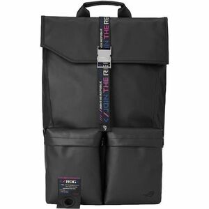 Asus ROG SLASH 90XB07U0-BBP000 Carrying Case (Backpack) for 43.18 cm (17") Notebook - Black - Water Resistant - Polyester,