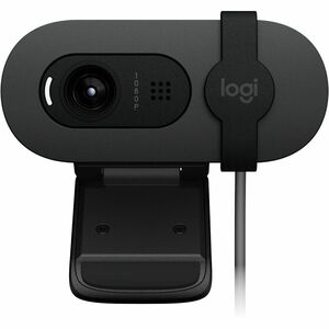 Logitech BRIO 105 Webcam - 2 Megapíxel - 30 fps - Grafite - USB tipo A - 1 Pack(s) - 1920 x 1080 Vídeo - CMOS Sensor - Foc