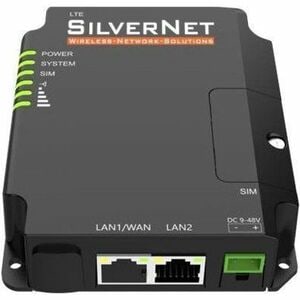 SilverNet iSITE Lite 1 SIM Ethernet, Cellular Modem/Wireless Router - 4G - LTE - 1 x Network Port - 1 x Broadband Port - F