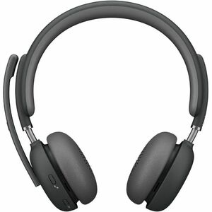 Logitech Zone Wireless 2 Wireless Over-the-head, On-ear Stereo Headset - Graphite - Microsoft Teams Certification - Google
