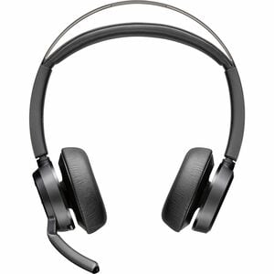 Poly Voyager Focus 2 Wired/Wireless On-ear, Over-the-head Stereo Headset - Black - Microsoft Teams Certification - Google 