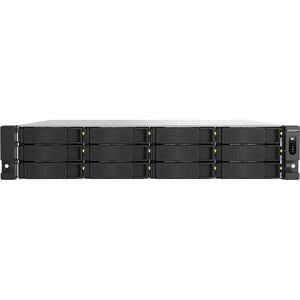 QNAP TS-h1277AXU-RP-R5-16G 12 x Total de compartimentos Sistema de armazenamento SAN/NAS - 5 GB Flash Memory Capacity - AM