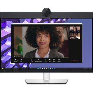 Dell P2424HEB 24" Aula Webcam Full HD Monitor LED - 16:9 - Preto, Prata - 60,5 cm (23,8") Viewable - Tecnologia IPS (In-pl